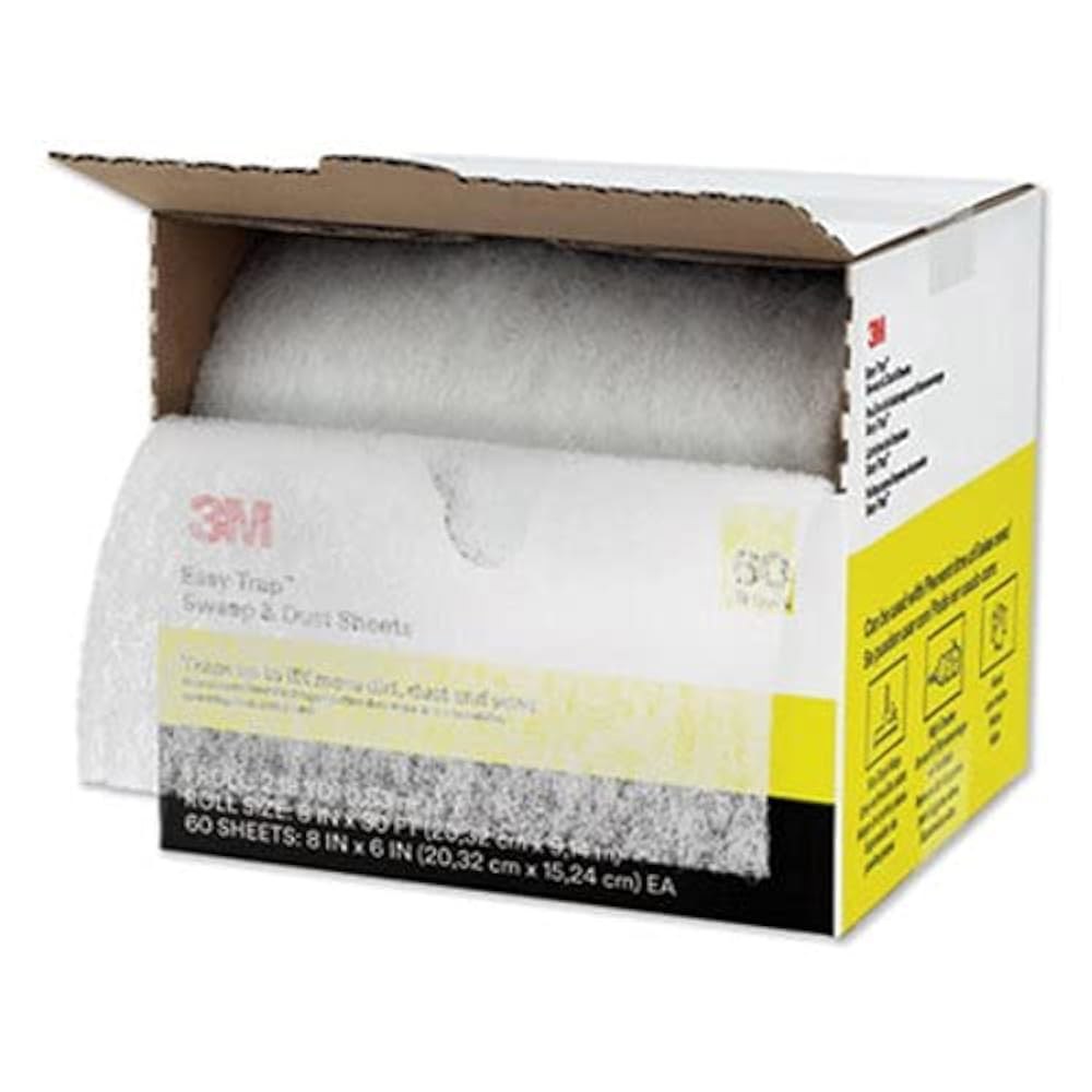 3M Easy Trap 먼지떨이, 20.3cm x 60장/박스 9.1m(8인치 30피트), - 상품 이미지
