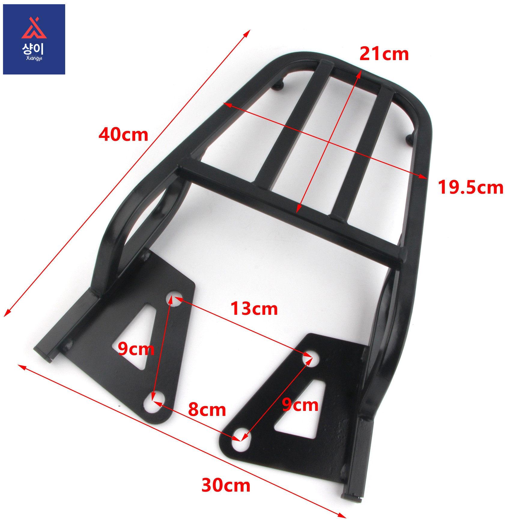 오토바이짐대 오토바이 수하물 라이드 거치대 온 교체 후방 고급형 내구성 강화 - 상세 이미지 3