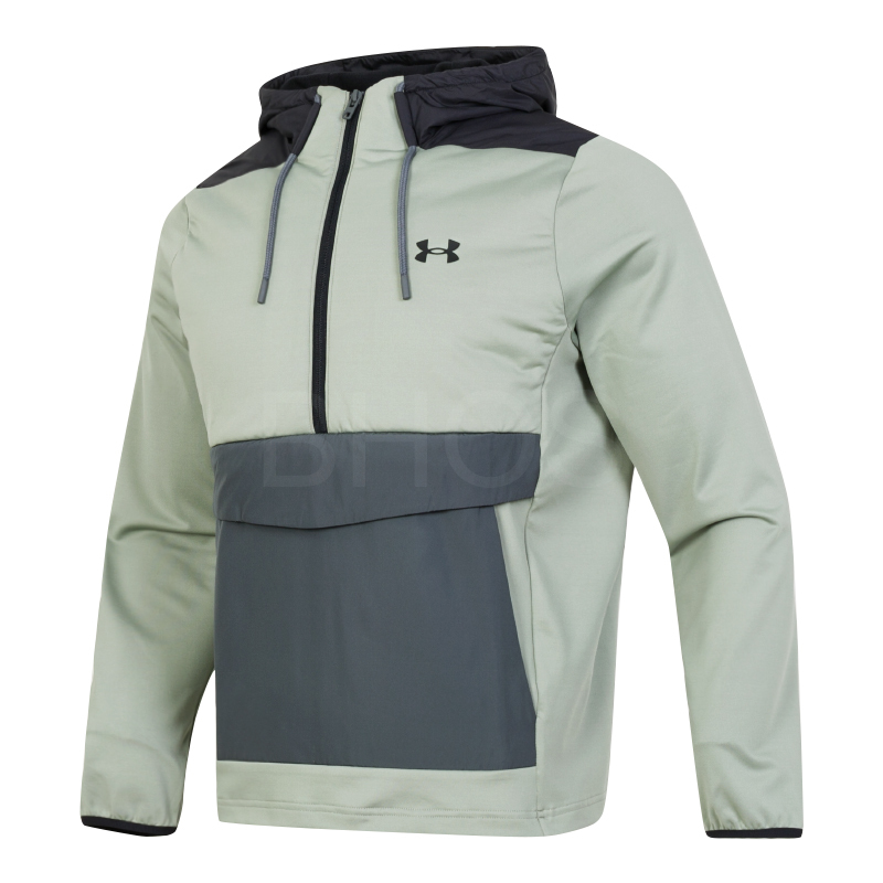 언더아머 UA HZ INSULATED ANORAK 그린 남성 맨