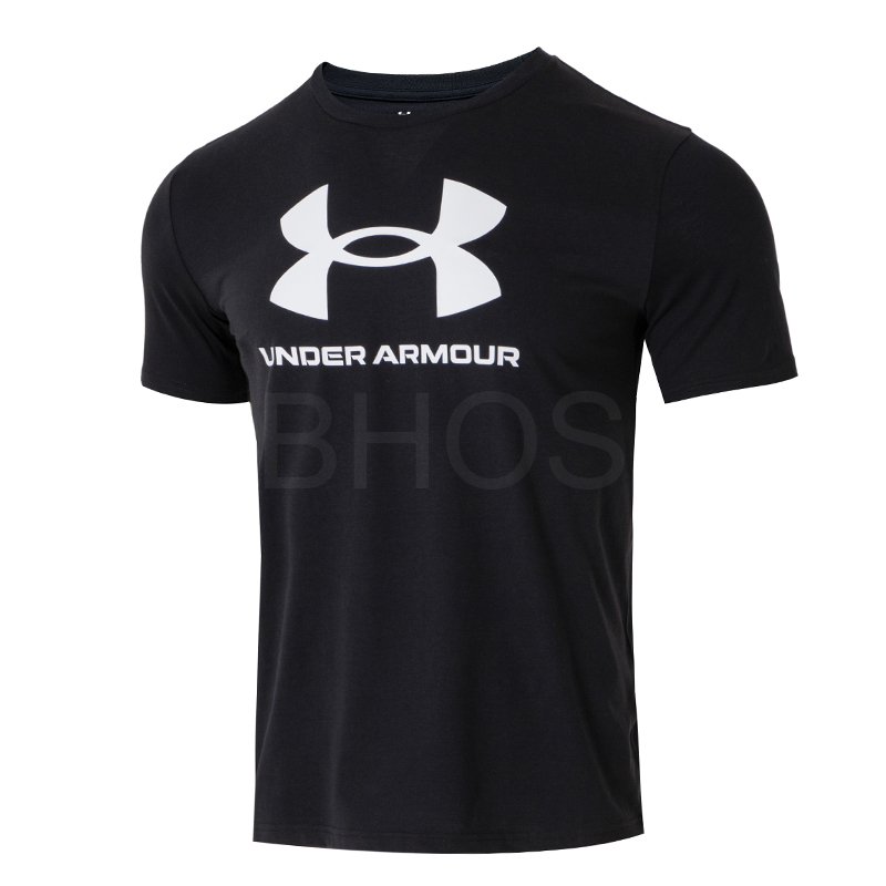 언더아머 UA SPORTSTYLE LOGO UPDATE SS 블랙 남