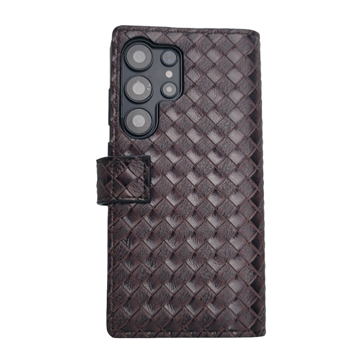 감성메이드 지갑케이스 수제 다이어리 명품 지갑형 와인, 갤럭시A32 5G - 상세 이미지 4