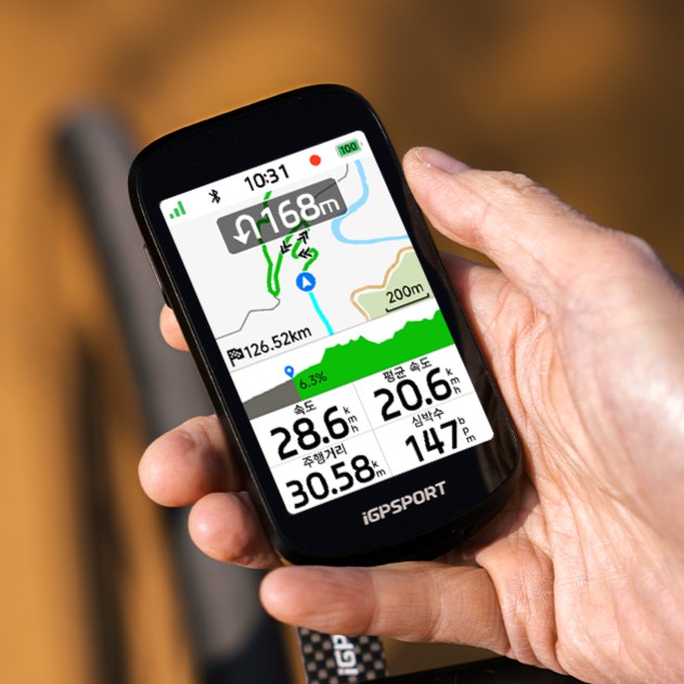 iGPSPORT BSC500 터치스크린 자전거 GPS 속도계