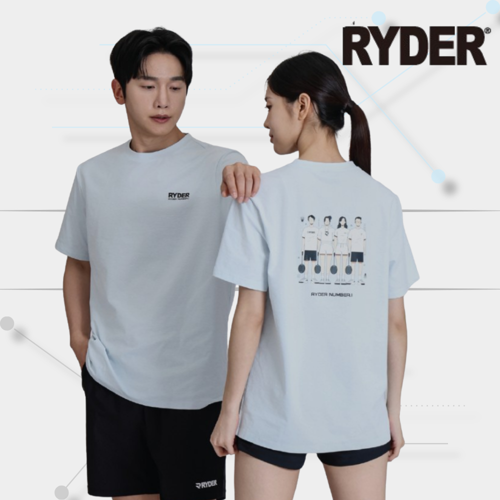라이더 배드민턴 의류 티셔츠 옷 남녀공용 2026RC-8 - 상품 이미지