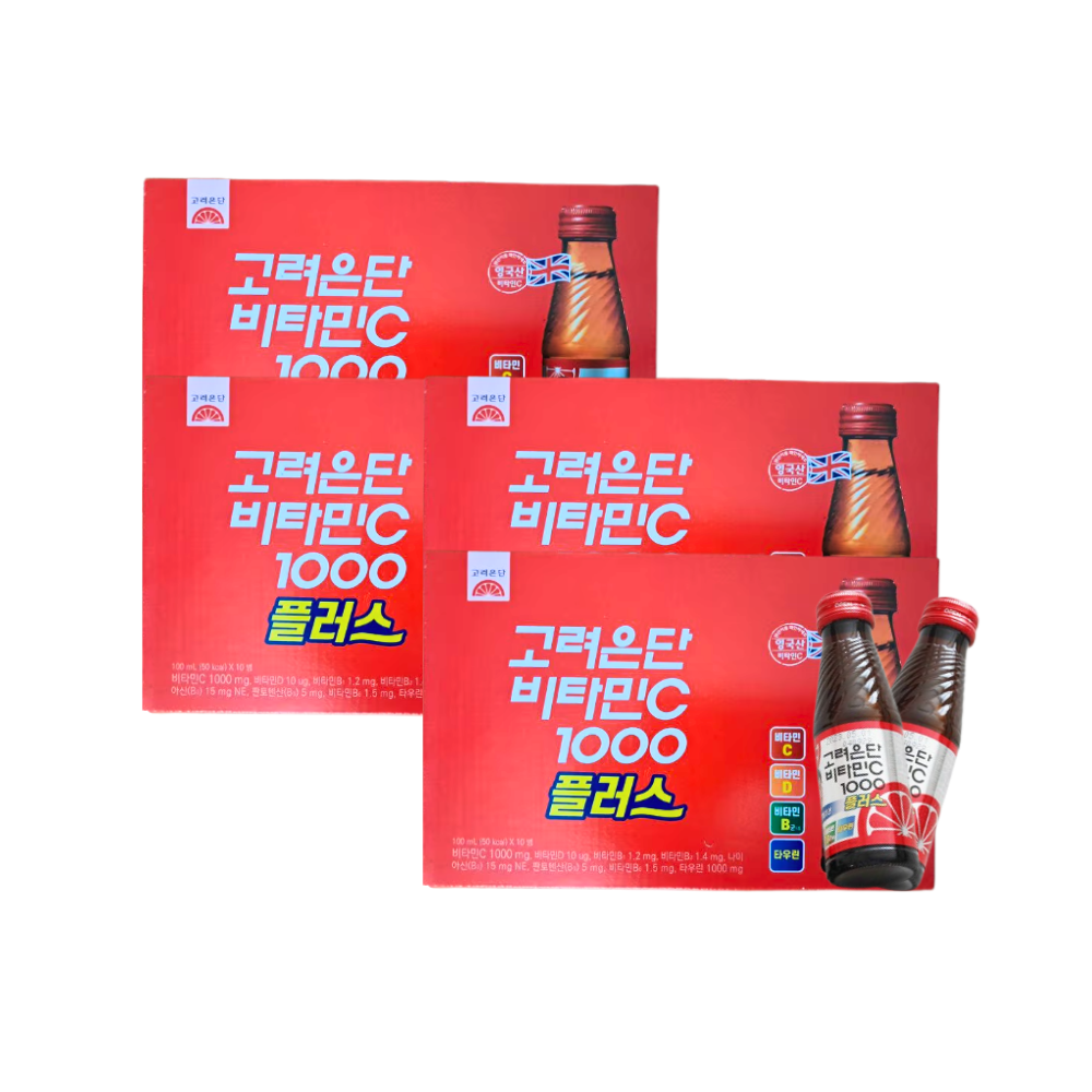 마시는 고려은단 비타민C 1000 플러스 100ml  x40병 - 상품 이미지