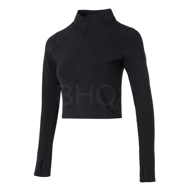 언더아머 UA Launch 엘리트 Half Zip 블랙 여