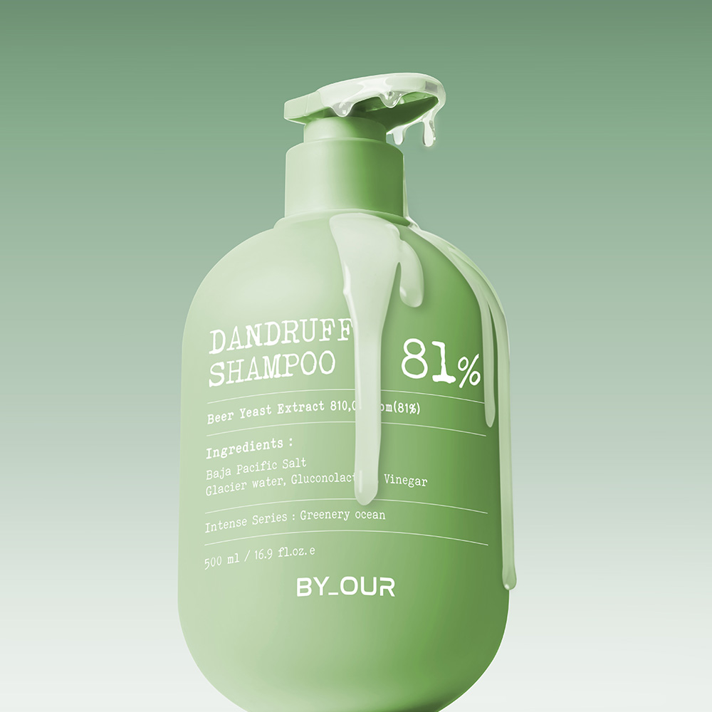 바이아우어 맥주효모 81만PPM 대용량 비듬 탈모 샴푸 500ml, 1개 제품 이미지