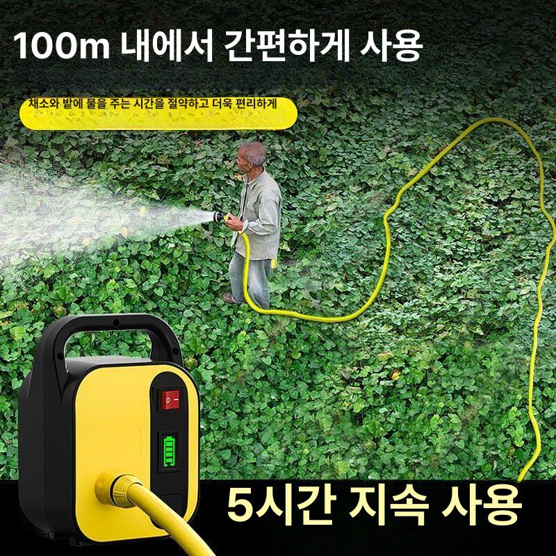 충전식 소형 양수기 펌프 관개 휴대용 워터 고급형 내구성 강화 튼튼한 제품 상품 - 상세 이미지 2