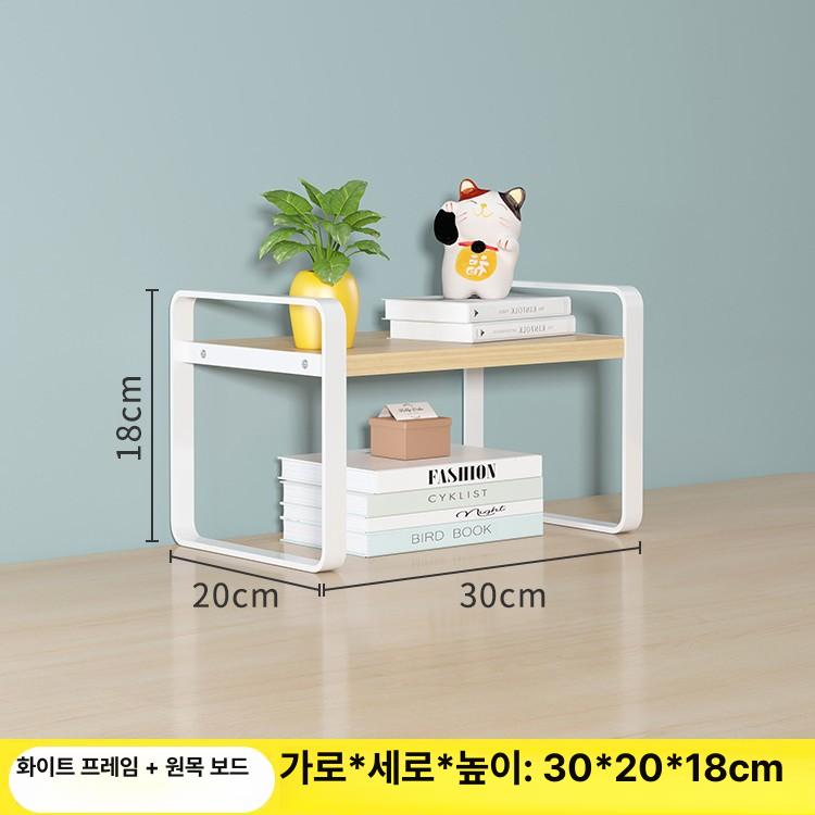 북유럽 골드 수납장 고급스러운 골드 철제 프레임 투명 강화유리 5단 선반 슬림형 디자인 1칸 40 20 월넛+블랙 프레임 이미지 7