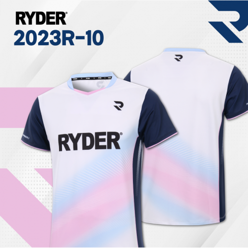 라이더 아울렛 2023R-10 경기복 반팔티셔츠 배드민턴 탁구 피클볼 스포츠의류 - 상품 이미지