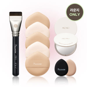 [라운지단독][피카소] FB11+클라우드 퍼프5P 2종 베이스 세트(+듀... 솔직 후기 | 피부 타입별 분석 - 상품 이미지 1