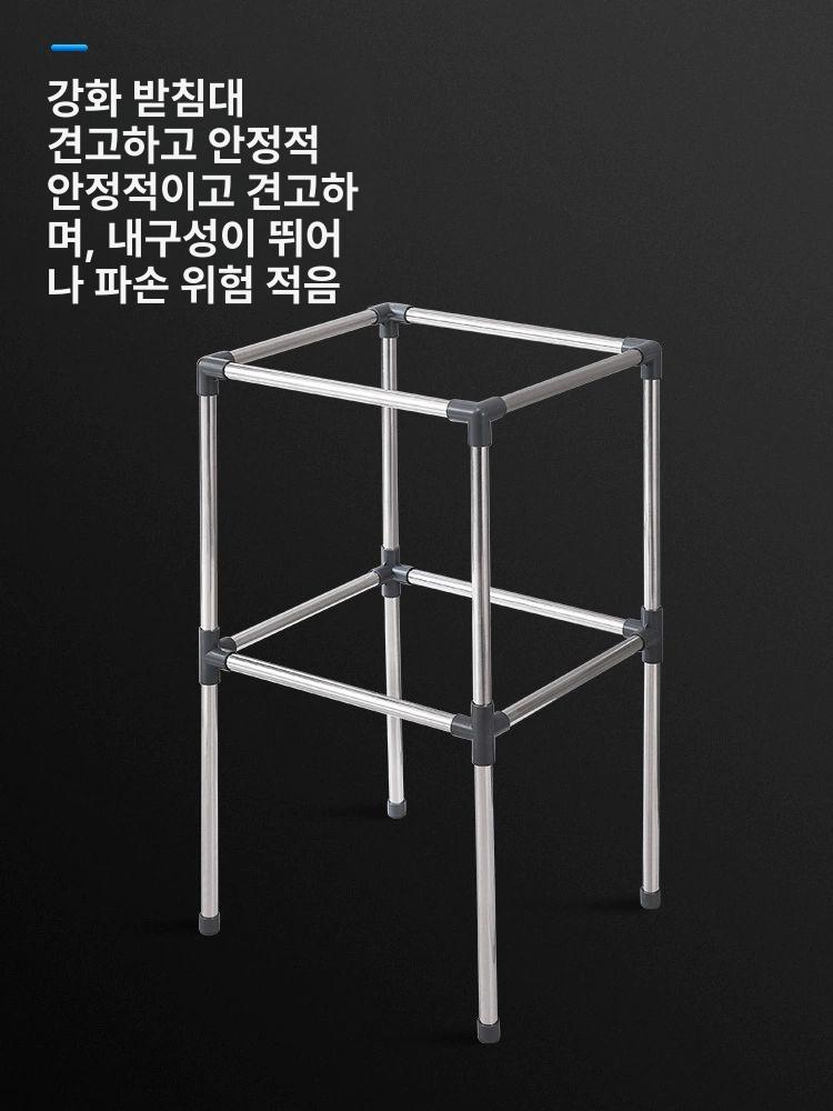스테인레스 미니 싱크대 간이 세면대 개수대 싱크볼 탕비실 주방 - 상세 이미지 4