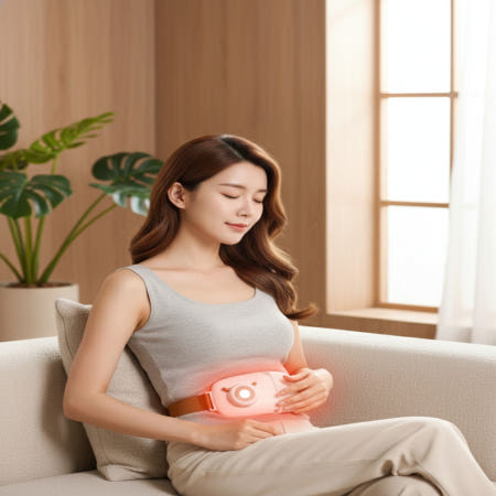 임산부 생리통 찜질기 생리 자궁 자궁혈 온열 허리 배 복부 휴대용 무선 전기 온열기
