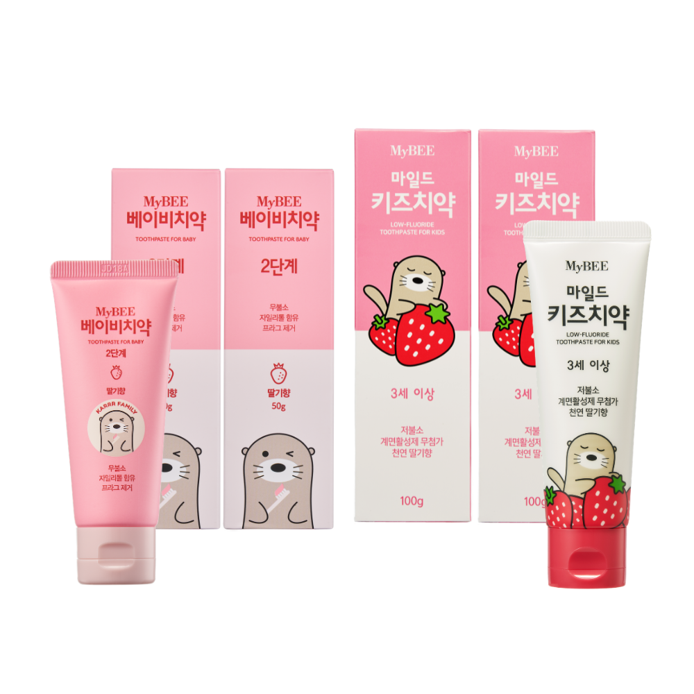 마이비 사탕수수로 만든 아기칫솔 3P 4세트 외 돌아기칫솔 유아치약 키즈치실 이미지 7