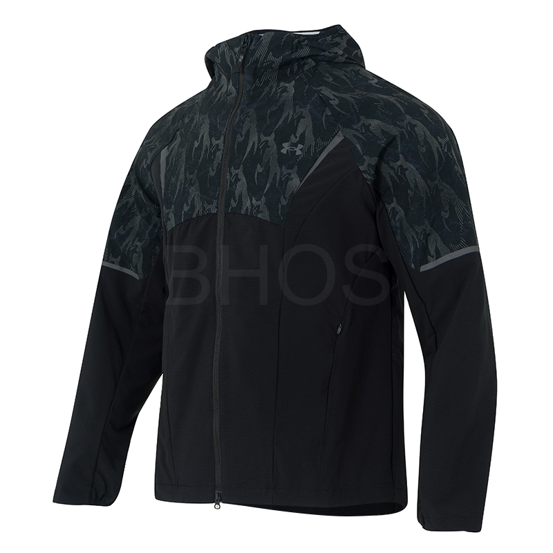 언더아머 APAC CNY Brushed Wvn Jkt 블랙 남성