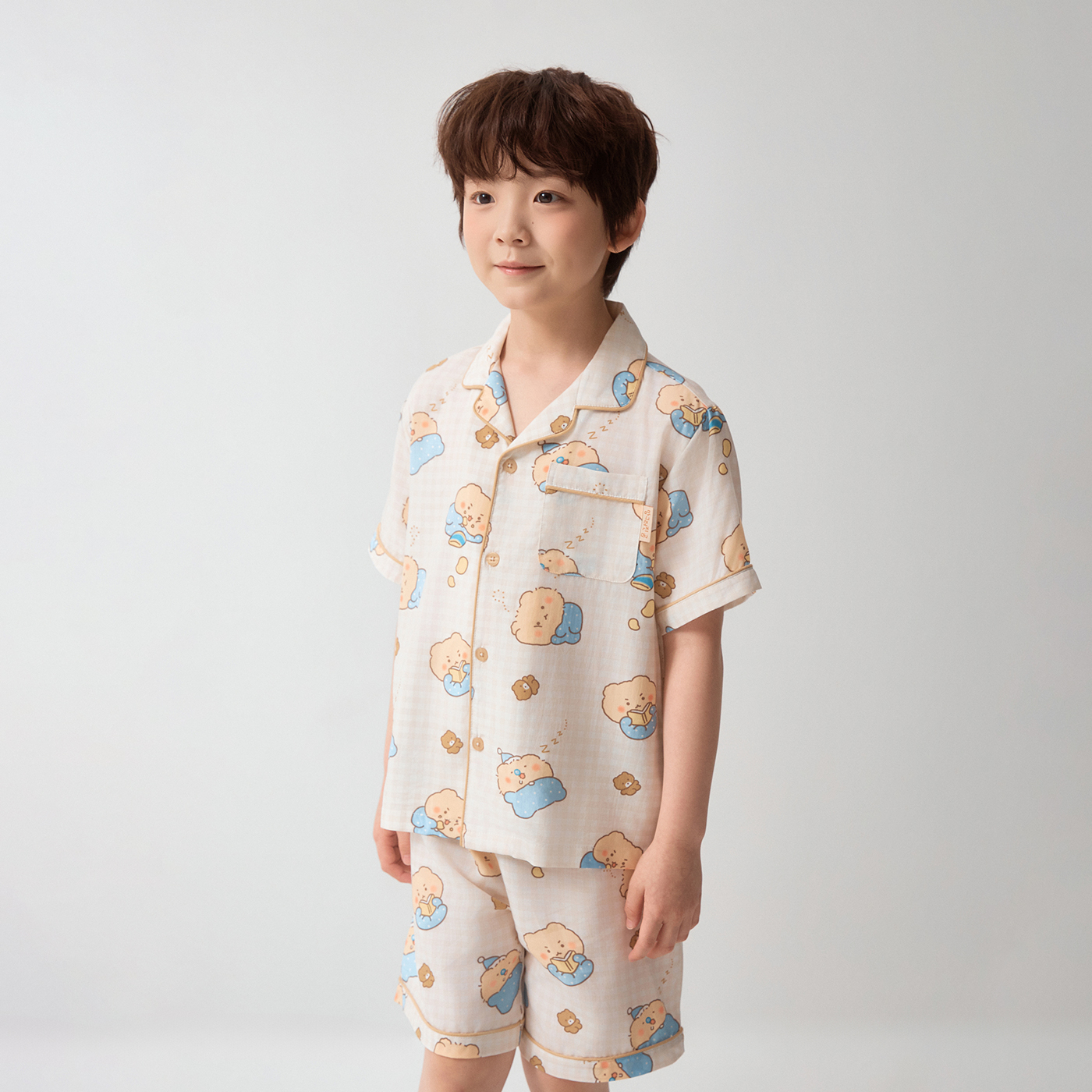 [당일출고][망그러진곰] 스파오키즈 망고미 반팔 파자마 잠옷 SPPPG25KU3 제품 이미지