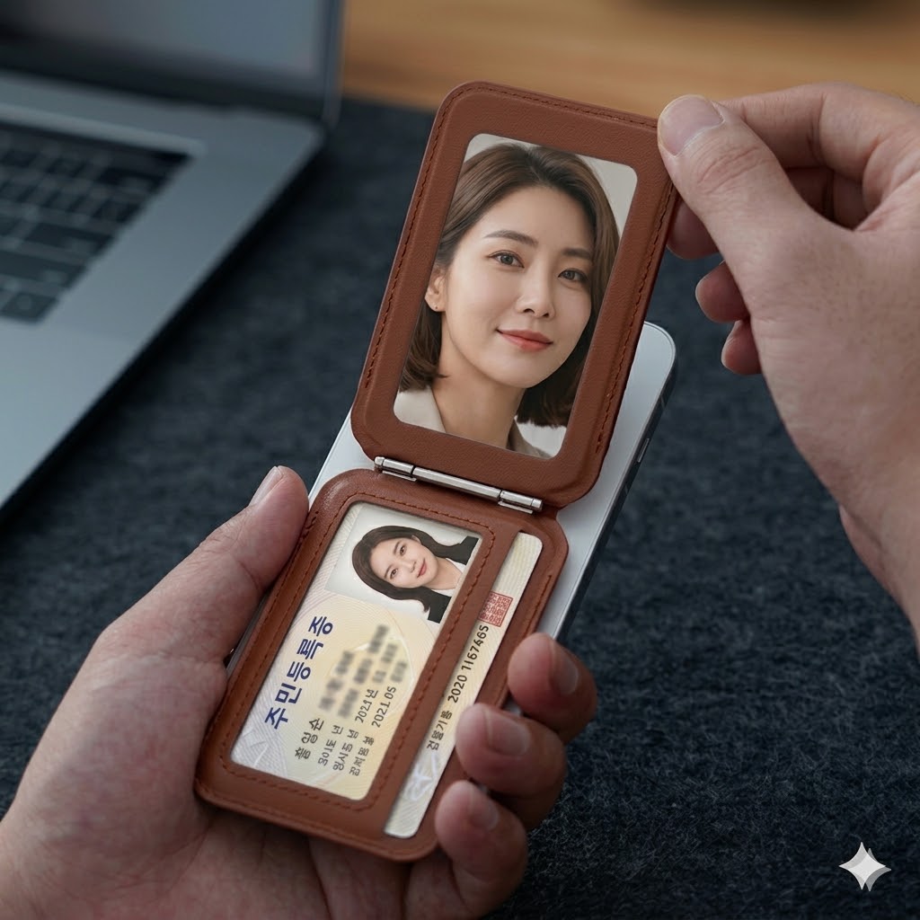 애플 맥세이프 거울 카드지갑 멕세이프 아이폰 카드슬롯 - 상품 이미지