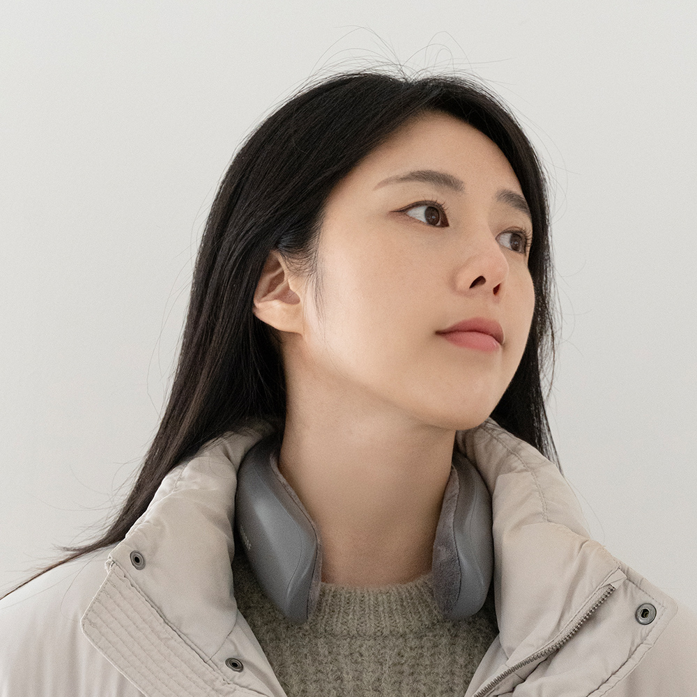 넥히터 휴대용 넥워머 WH-N1 온열 넥밴드 목 찜질기 발열 목난로 윈세프 이미지 6