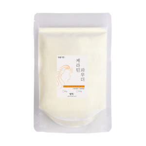 맑을담 케라틴 파우더 분말 100g 솔직 후기 | 피부 타입별 분석 - 상품 이미지 1