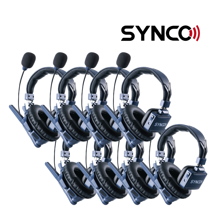 SYNCO Xtalk Master XM8 싱코 8구 무선 헤드셋 인터콤 시스템 - 상품 이미지
