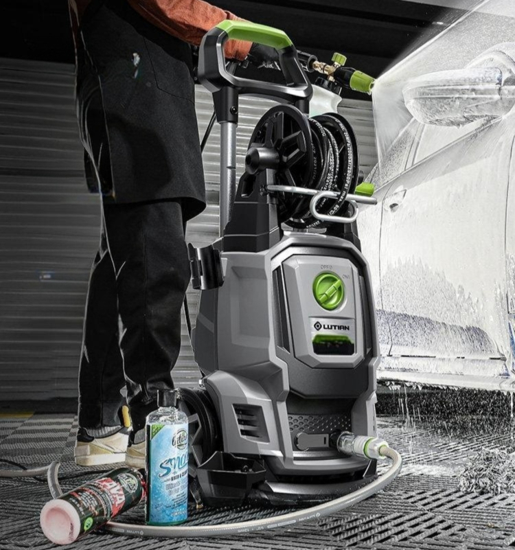 전기 고압 세척기 분사기 세차기 건 커넥터 파이프 클리닝 필터 고출력 - 상품 이미지