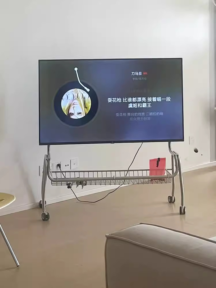 티비 스탠드 브래킷 거실 무대 강연 교회 TV 거치대 - 상세 이미지 2