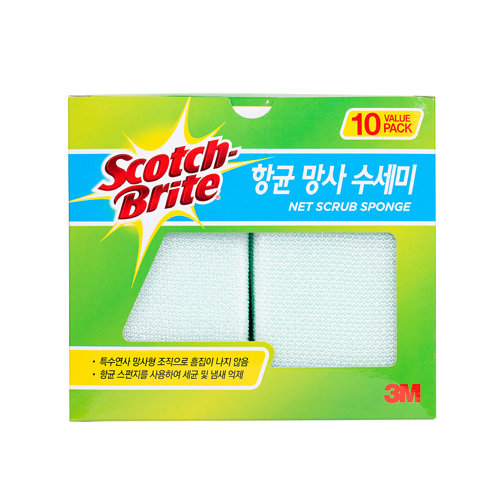 주방 수세미 3M 스카치브라이트 스펀지 사용법 주방 청소 후기 주방 용품 추천
