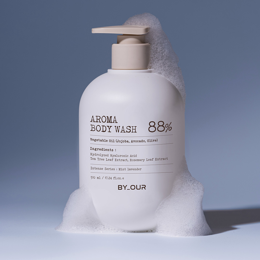 바이아우어 약산성 퍼퓸 아로마 바디워시 베이비파우더향, 510ml, 1개 - 상품 이미지