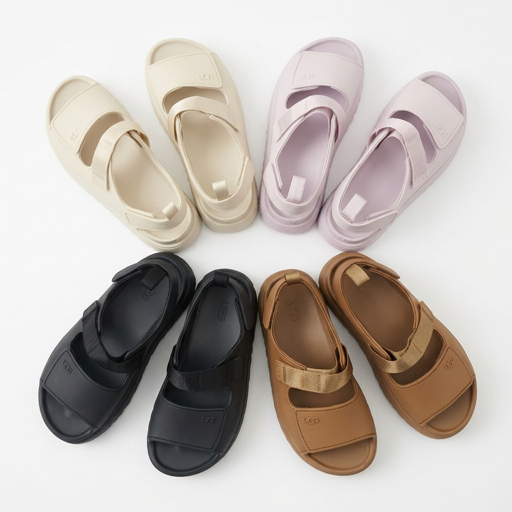UGG 미국 어그 봄 여름 샌들 골든스타 골든글로우 플랫폼 스트랩 이미지 6