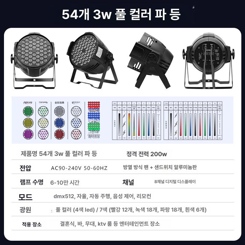 축제 파라이트 사이키조명 야외 싸이키 무빙라이트 조명 빔 램프 - 상세 이미지 5