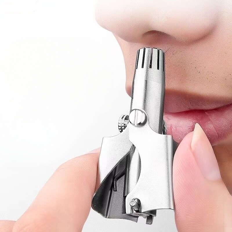코털트리머 수동 스테인레스 독일 무통증 미니 휴대용 안전 방수 세척가능 위생 반영구적 - 상세 이미지 2