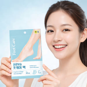 거칠고 건조한 발을 촉촉하게 꿀광보습 풋케어 10+1팩 솔직 후기 | 피부 타입별 분석 - 상품 이미지 3