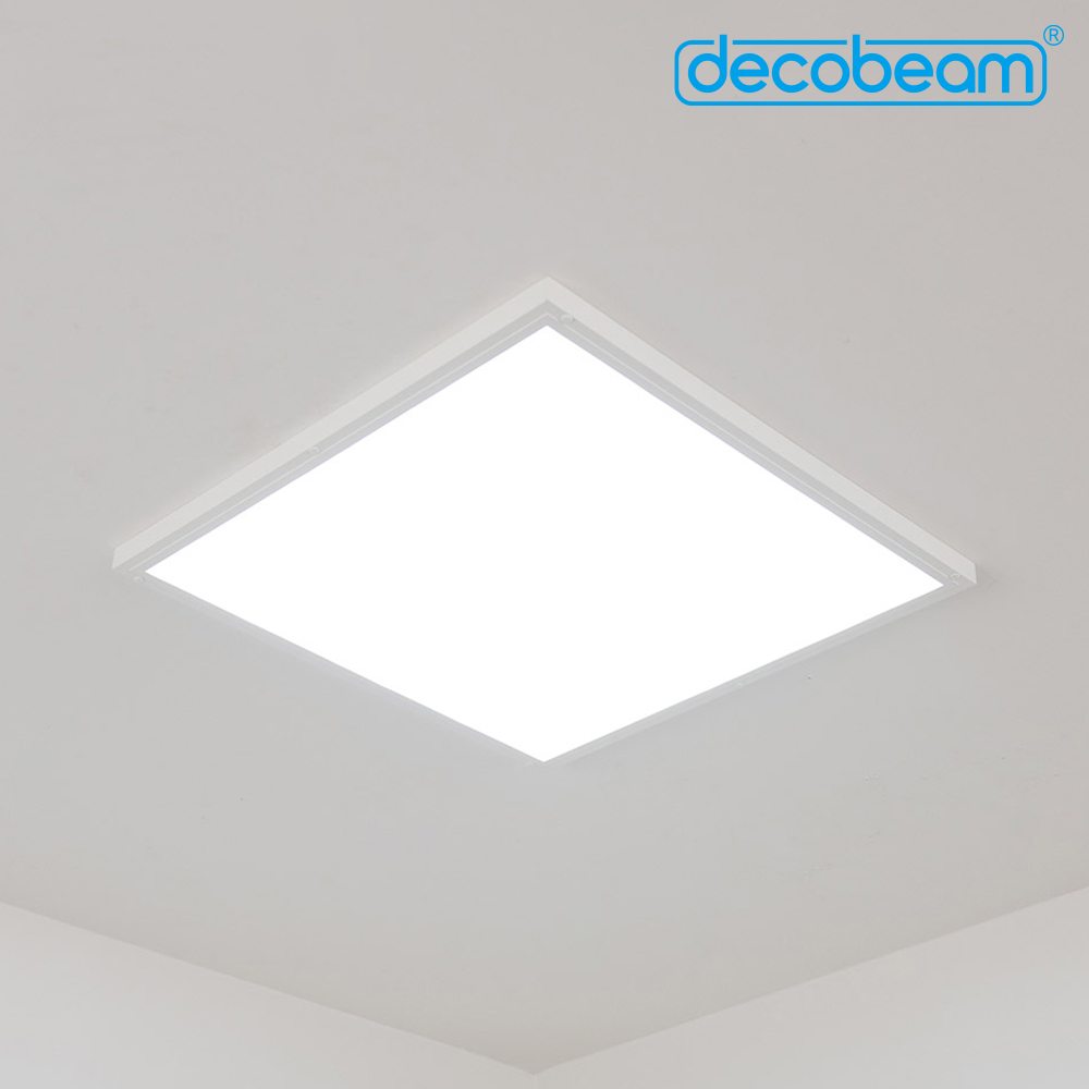LED 슬림 직하 엣지등 640x640 50W 평판 면조명 사무실 LED거실 방등 - 상품 이미지