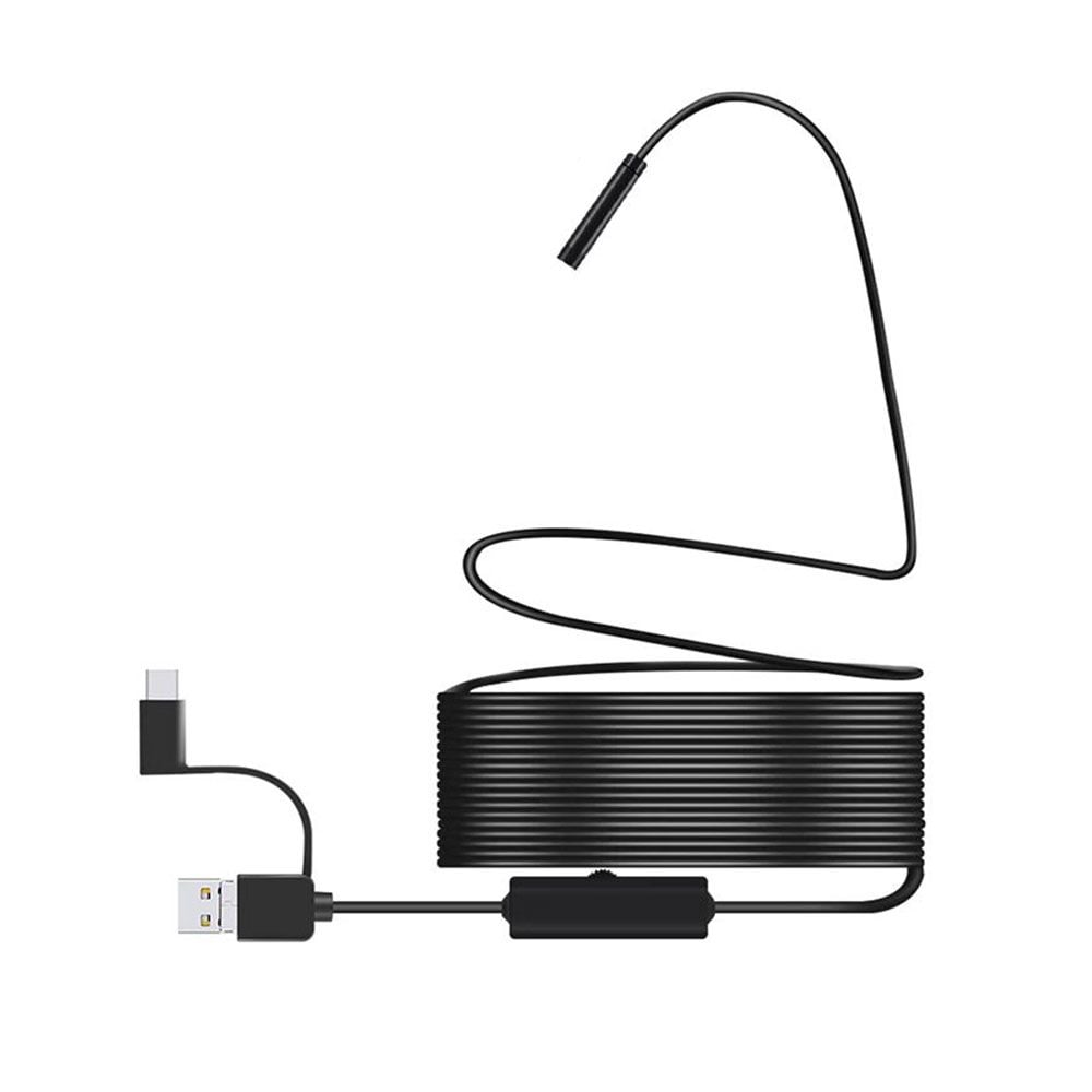 10m 스마트폰 내시경카메라 산업용 틈새 C핀 5핀 USB - 상품 이미지
