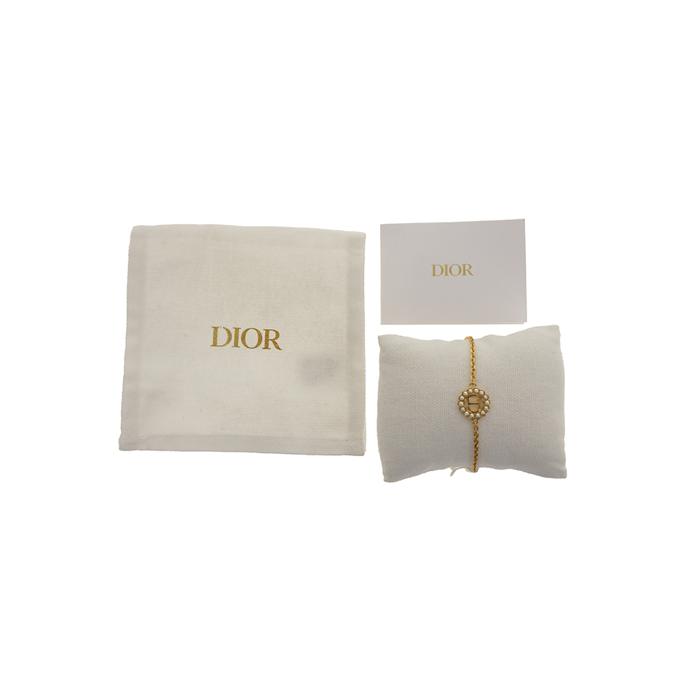 26SS 디올 팔찌 쁘띠 petit CD 서클 로고 브레이슬릿 B3130WOMRS 301 이미지 8