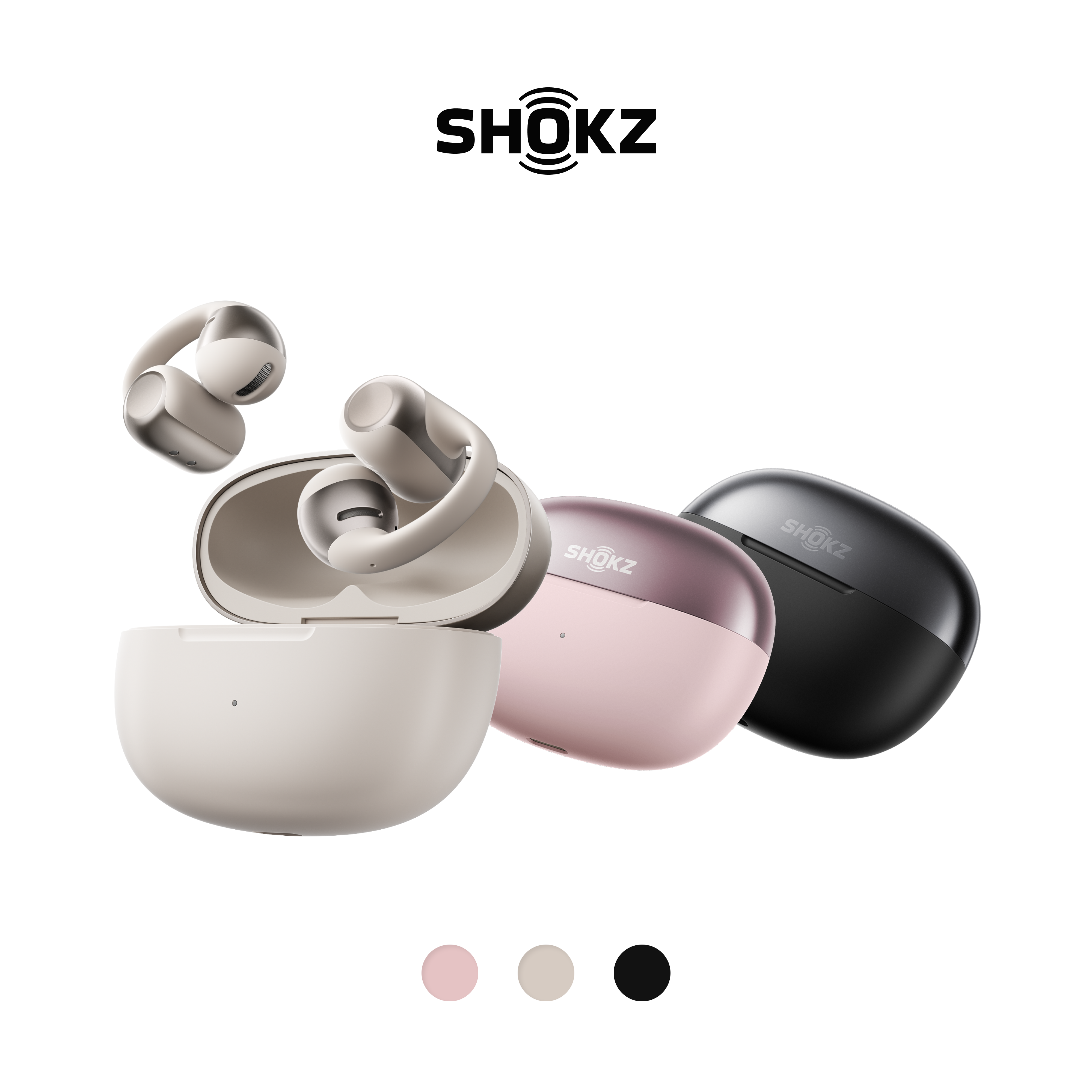 샥즈 오픈닷 원 E310 클립형 귀찌 귀걸이형 오픈형 블루투스 초경량 스포츠 이어폰