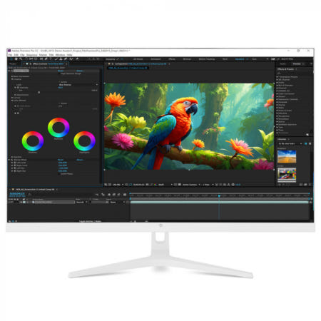 래안텍 BLAZE U3260CE 화이트 4K UHD IPS 베젤리스 무결점/ M