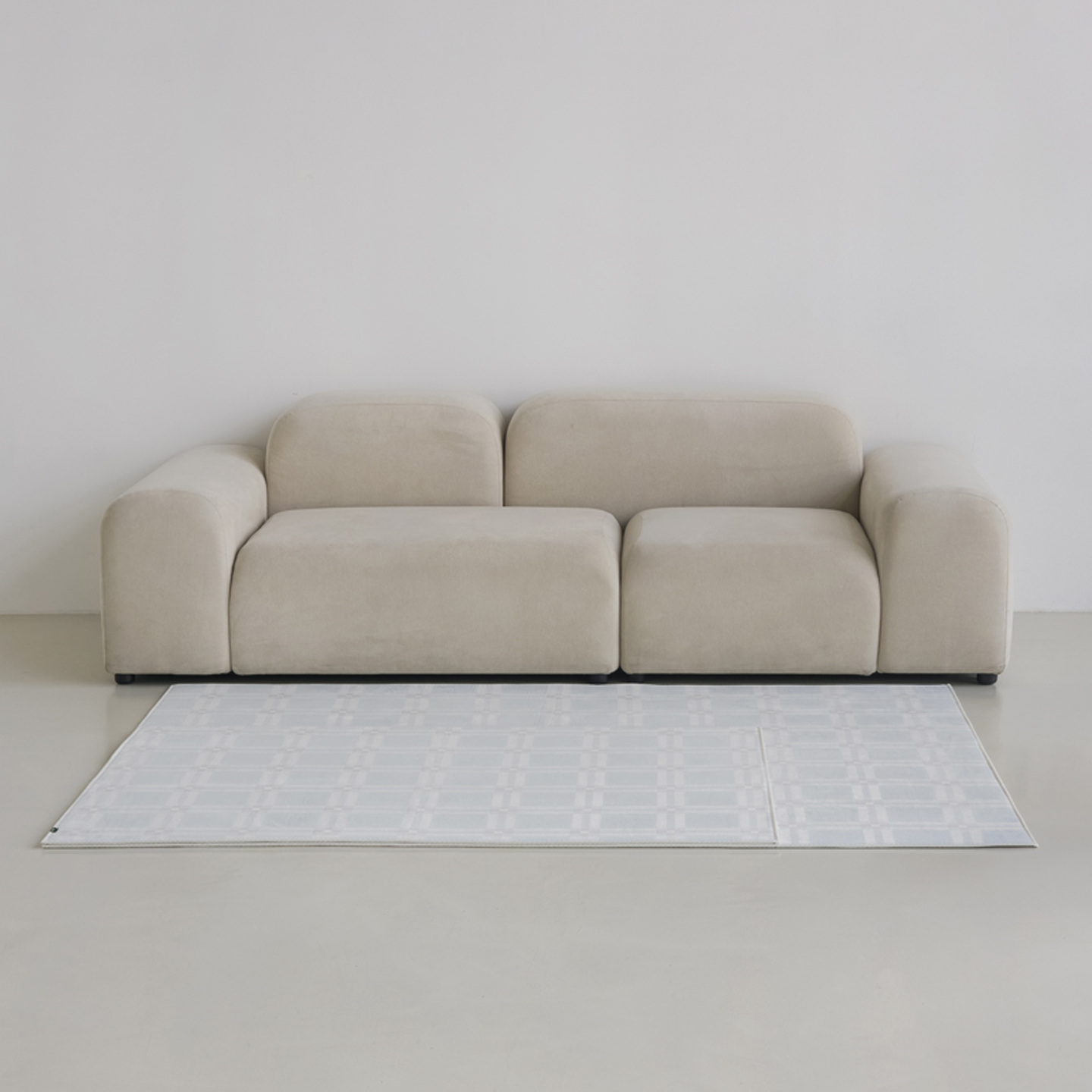 페어리타일 소프티 발수 러그 사계절 단모 거실 침실 소프트 카페트 단일 색상, 170x230cm 이미지 8