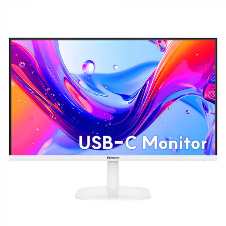 알파스캔 2726UC 4K UHD USB-C 화이트 보더리스 IPS 시력보호 HDR 무결점/ M