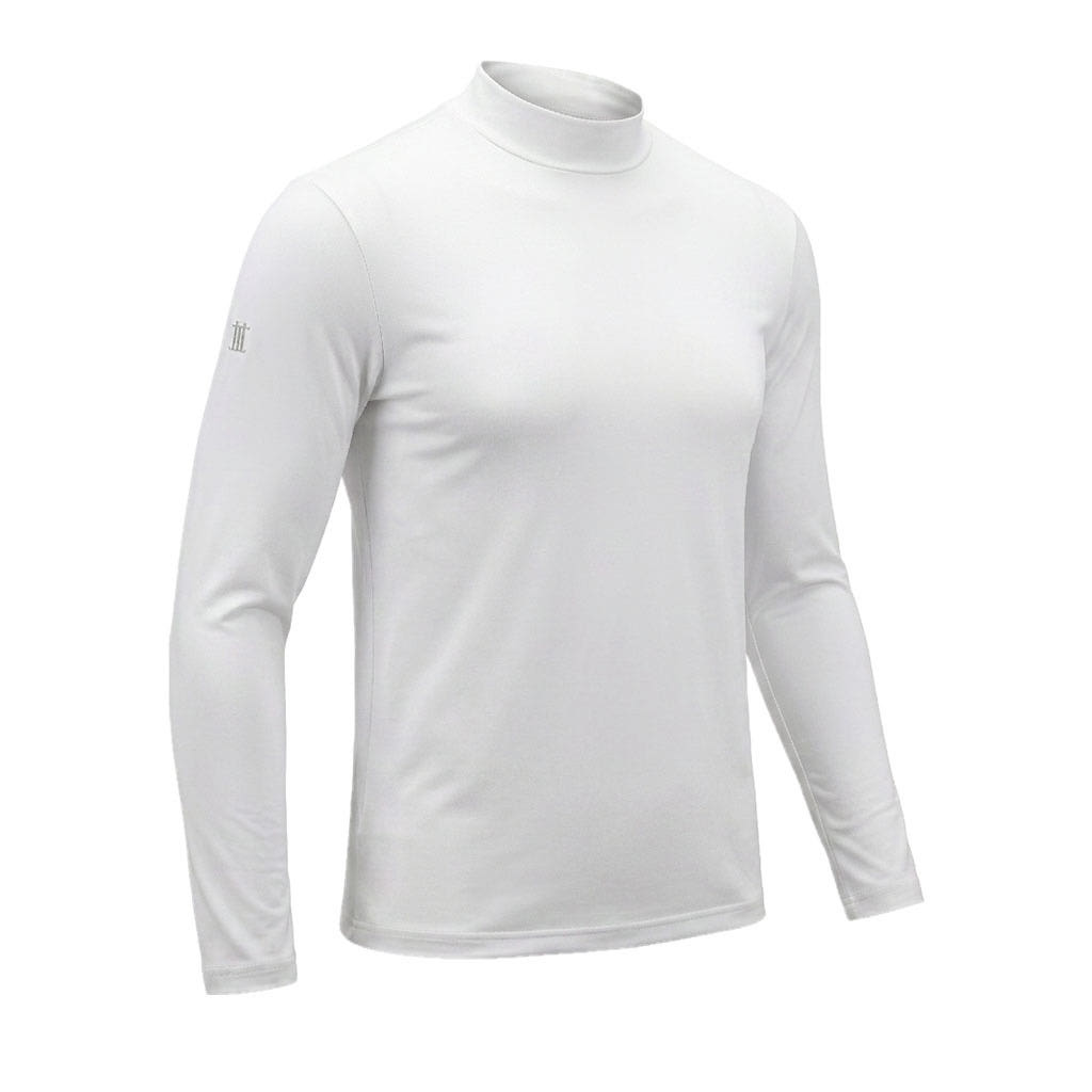냉감 UV차단 남성 골프이너웨어 골프복 빅사이즈 골프웨어 골프상의 화이트 M - 상세 이미지 5