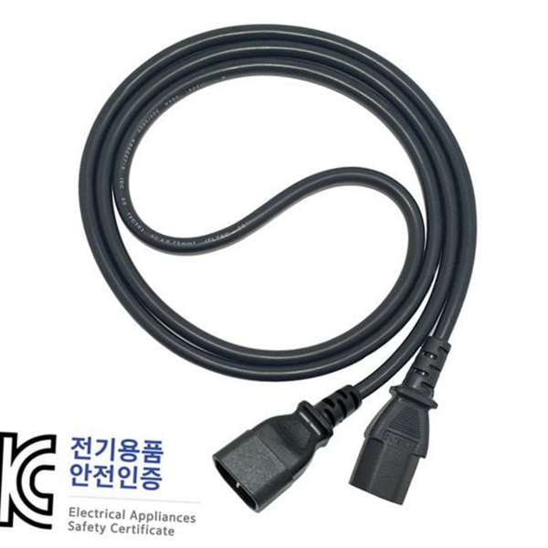 일반 컴퓨터 전원 케이블 파워 pc 전원 연장 케이블 데스크탑 - 상품 이미지