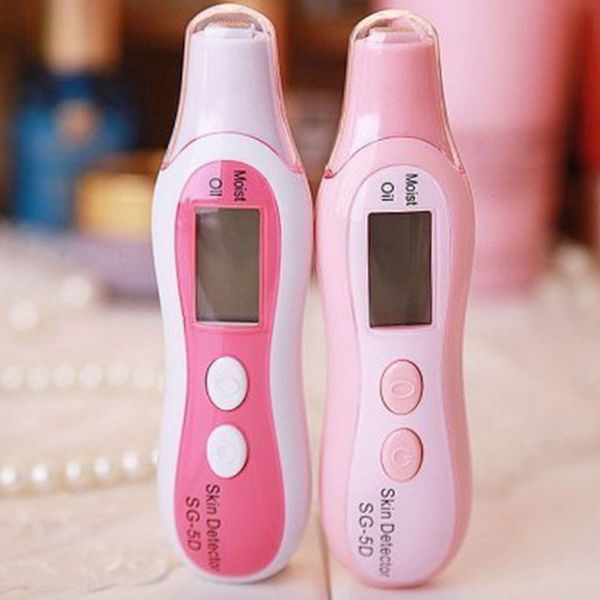 간편 피부 수분 측정기 휴대용 피부 유분 측정기 유수분 가정용 - 상품 이미지