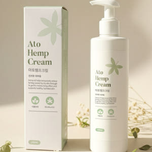 보습 대마종자유 아토햄프크림 250ml, 1개 솔직 후기 | 피부 타입별 분석 - 상품 이미지 1