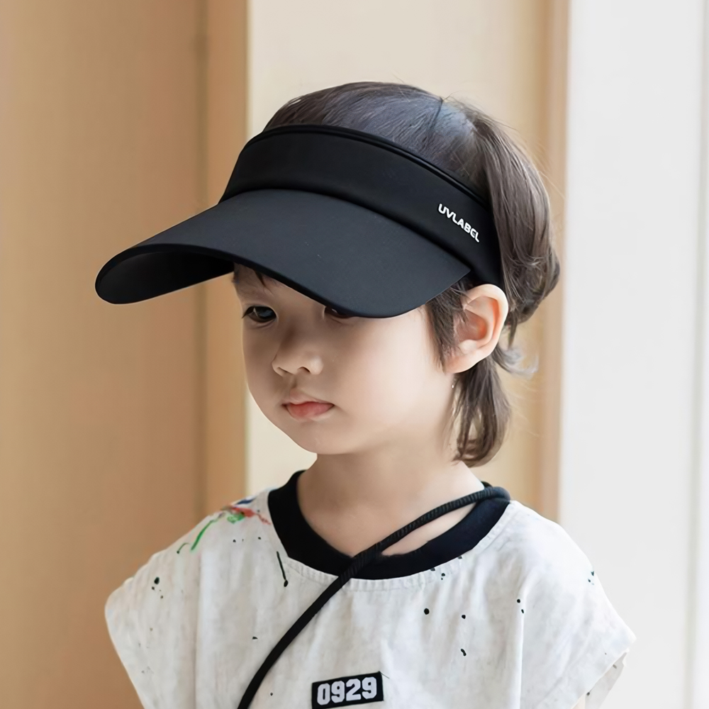 유아 썬 캡 아동 모자 키즈 바이저 여아 남아 아이 주니어 초등 학생 맘 커플 햇빛 가리개 이미지 7