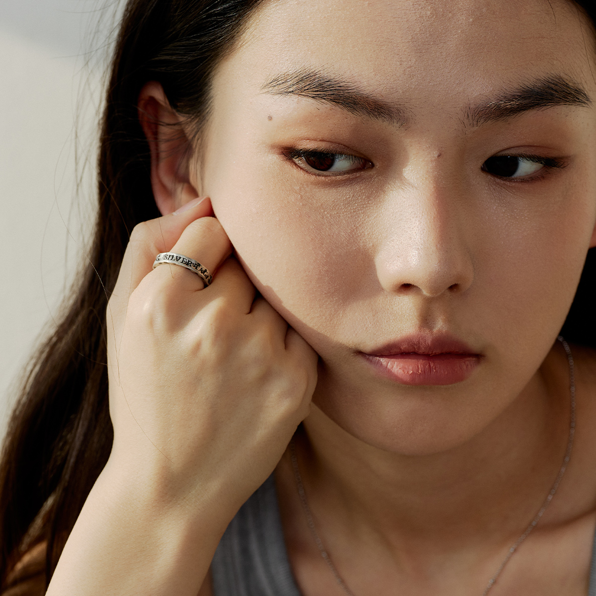BRF-26SS6 러프 시그니처 빈티지 반지 - 상세 이미지 2