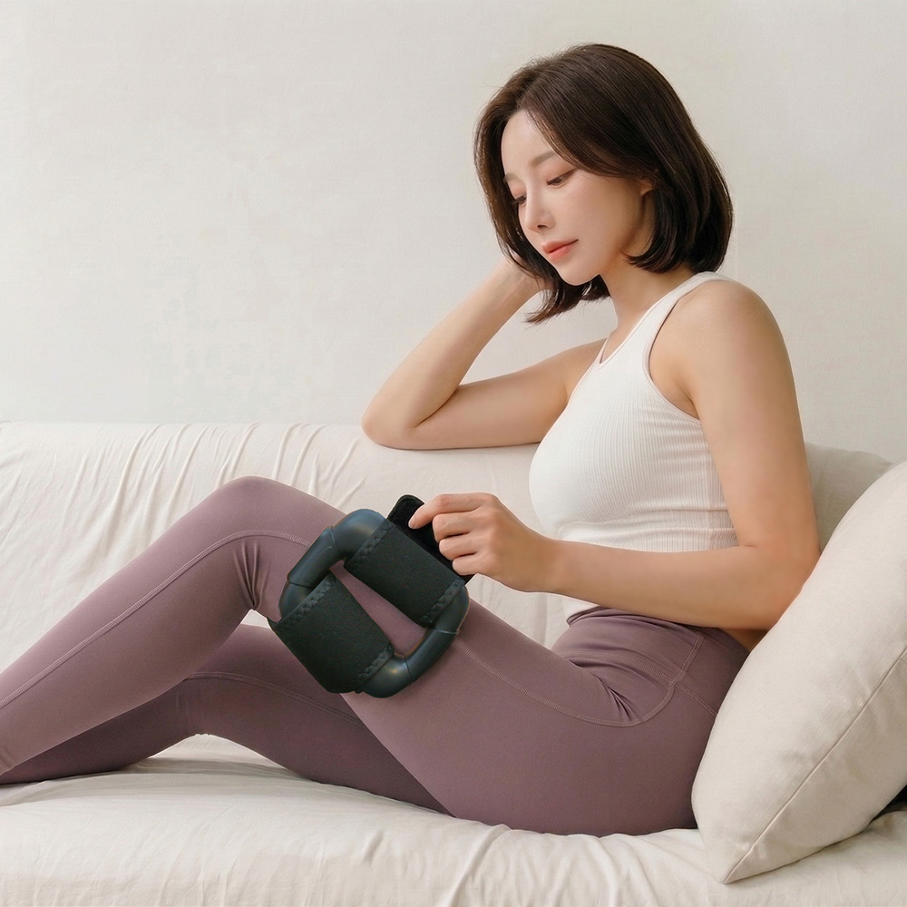 닥터웰 진동 마사지링 무선 돌기형 팔 허리 복부 마사지기 기계 DR-3300 - 상세 이미지 2