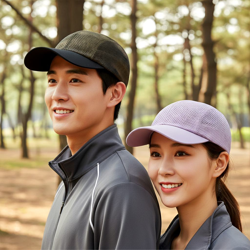 남자 빅사이즈 런닝메쉬캡 대두 스포츠 볼캡 리플렉티브 여름 64호 - 상품 이미지