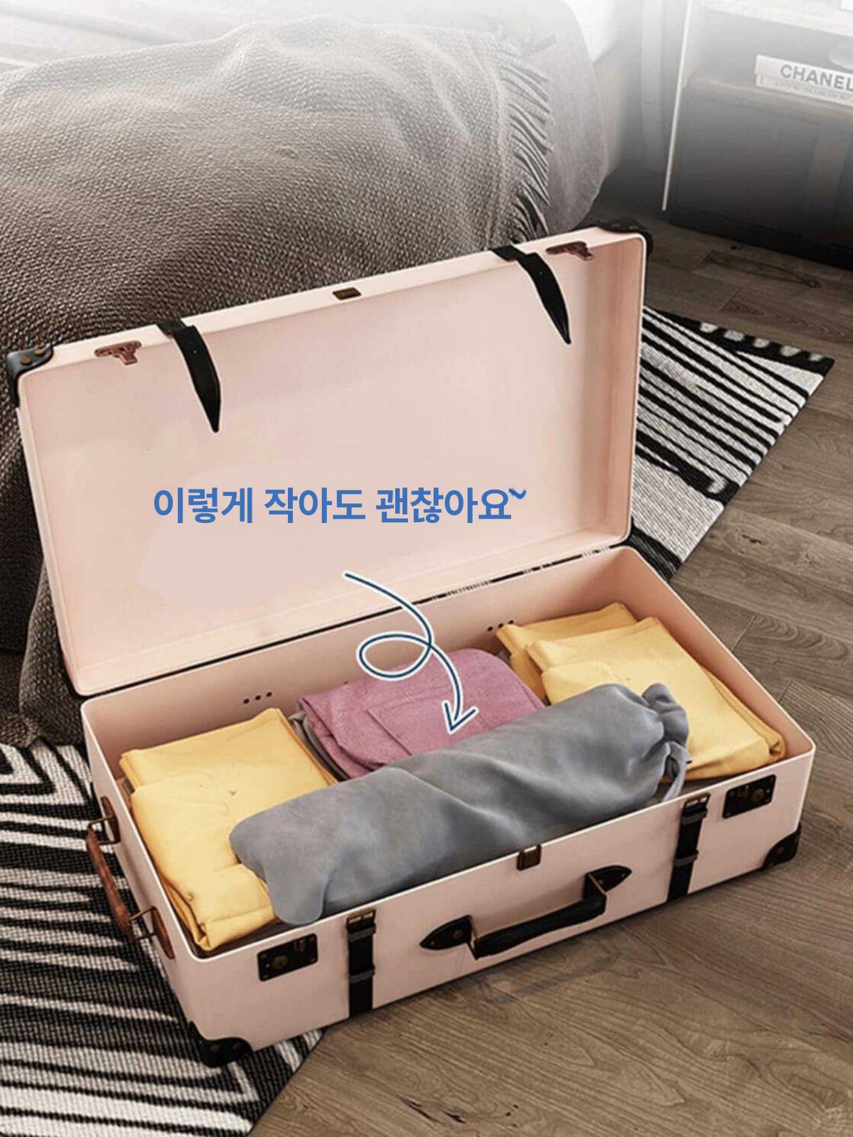 휴대용행거 랙 접이식 캠핑 차박 야외 수납 선반 개인용 출장 여행 옷걸이 - 상세 이미지 3