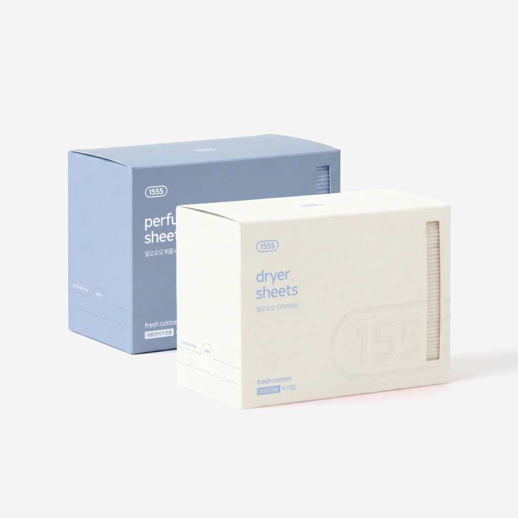 소프소프 드라이 퍼퓸시트 40매입 x 4 set - 건조기 의류관리기 향기 시트 - 상세 이미지 2