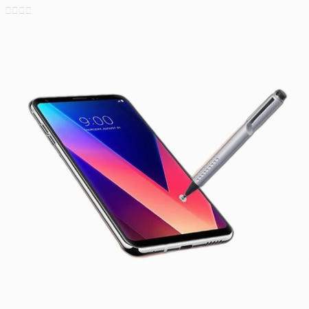 기전상사OEM Coms 디스크형 정전식 터치펜 실버 서피스펜