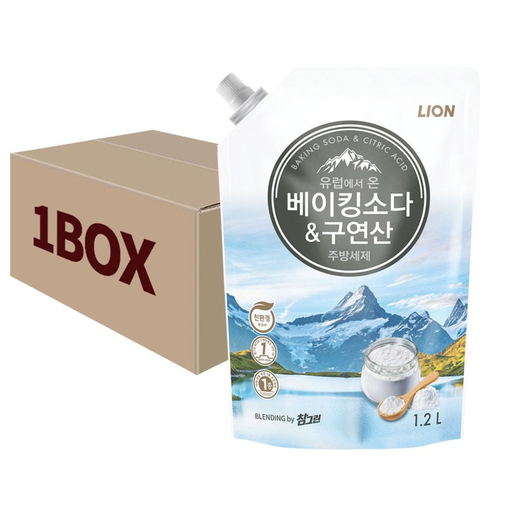 참그린 유럽에서 온 베이킹소다구연산 주방세제 10입 - 상품 이미지